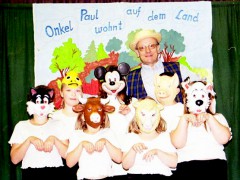 Onkel Paul wohnt auf dem Land