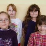 Alexandra, Lea-Cornelia, Romina und Anastasiya