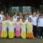 Vor dem Promenadenkonzert am Theresienstein am 7.6.2015